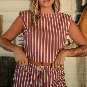 Tribe Kelley Grayton Striped Tank